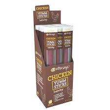 Etta Says Chicken Yumm Sticks Dog Chew Display Box, 24ct