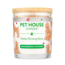 Pet House Holiday Gingerbread Cookie Candle, 9oz