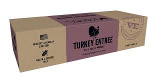 Vital Essentials Frozen Raw Turkey Entree Dog Food Patties, 12lbs