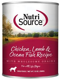 Nutrisource Chicken, Lamb & Ocean Fish, 13oz