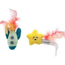 Pearhead Outer Space Cat Toys Set