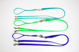 Pro-Mohs BioThane Multi Leash 3/8"X7', Lime