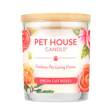 Pet House Fresh Cut Roses Candle, 9oz