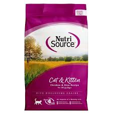 Nutrisource Cat & Kitten Chicken & Rice Recipe, 6.6lbs