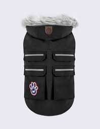 Canada Pooch Everest Explorer Jacket, Black, Size 14
