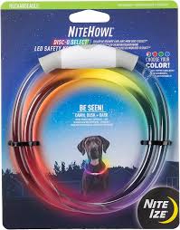 Nite Ize NiteHowl Mini Rechargeable LED Safety Necklace - Disc-O Select