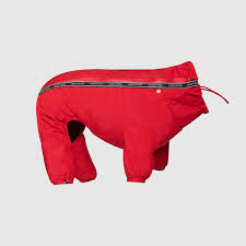 Canada Pooch Snowsuit, Red, Size 30