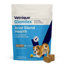 Glandex Anal Gland Support Soft Chews Peanut Butter w/ Pumpkin Seed, 30ct