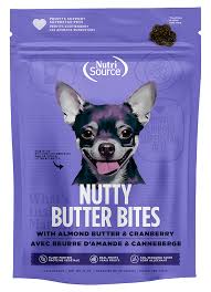 Nutrisource Cranberry Almond Nutty Butter Dog Bites, 6oz