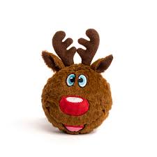 Fabdog Faball Holiday Reindeer, S