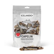Icelandic+ Capelin Whole Fish Dog Treat, 3oz
