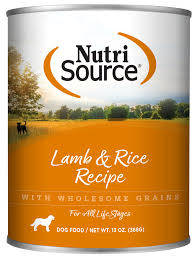 Nutrisource Lamb & Rice Formula, 13oz