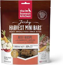Honest Kitchen Dog Beef Jerky Harvest Bars, 4oz
