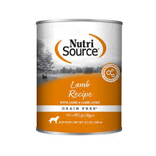 Nutrisource GF Dog Food Lamb Formula, 12.3oz