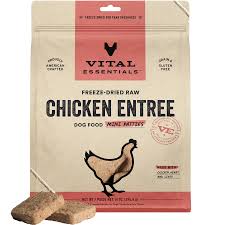 Vital Essentials Freeze Dried Chicken Mini Patties, 14oz