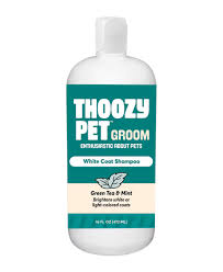 Thoozy White Coat Shampoo, Green Tea & Mint, 16oz