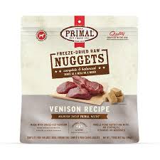 Primal Dog Frozen Venison Nuggets, 3lb