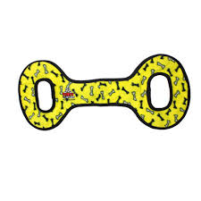 VIP Ultimate Tug-o-War Yellow Bones Dog Toy