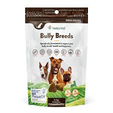 NaturVet Bully Breed Dog Soft Chews, 50ct