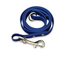 Pro-Mohs BioThane Snap Leash 1/2"X6', Blue
