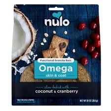 Nulo Dog Functional Granola Omega Treats, 10oz