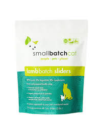 Small Batch Cat Frozen Lamb Sliders, 3lbs