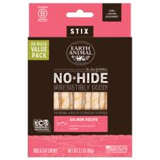 Earth Animal No Hide Salmon Stix, 20pk