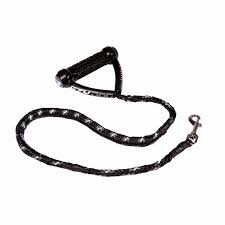 EzyDog Cujo Black Leash, 40"