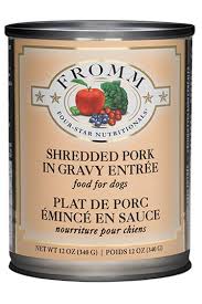 Fromm Shredded Pork Can, 12oz