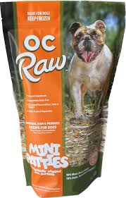 OC Raw Frozen GF Chicken & Fish Mini Patties, 4lbs