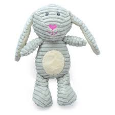 Thoozy Tuff & Cuddly Plush Bunny, 12.5"