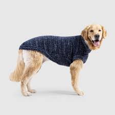 Canada Pooch Soho Sweater, Navy Mix, Size 18