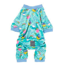 FuzzYard Wakey Wakey Dog Pajamas, Size 1