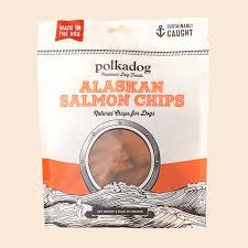 Polkadog Alaskan Salmon Chip Treats, 4oz