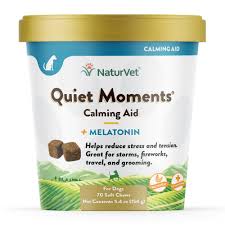 NaturVet Quiet Moments Soft Chew Supplement, 70ct