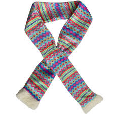 Huxley & Kent Fairisle Scarf, Large