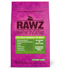 Rawz Meal-Free Chicken & Turkey Cat Food, 1.75lbs