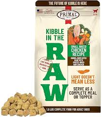 Primal Dog Kibble in the Raw Small Breed, 1.5lbs