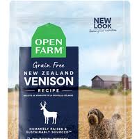 Open Farm New Zealand Venison Grain Free Dry Dog Food, 4lbs