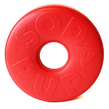 SodaPup Rubber Life Saver Red, L