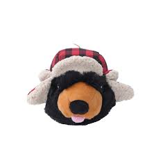 Tall Tails Holiday Bear Head 2-in-1, 5"