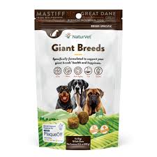 NaturVet Giant Breed Dog Soft Chews, 50ct