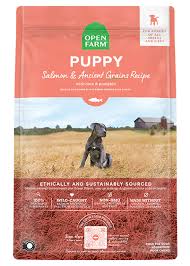 Open Farm Salmon & Ancient Grains Puppy Food, 4lbs