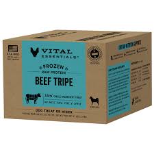 Vital Essentials Beef Tripe Treat Patties, 4.7lbs