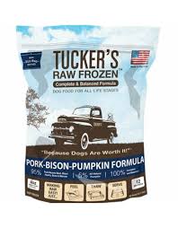 Tuckers Frozen Pork, Bison & Pumpkin, 3lbs