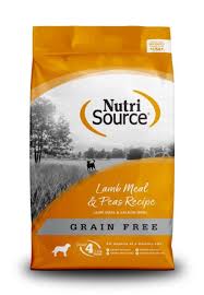 NutriSource GF Lamb Meal & Peas Formula, 12lbs