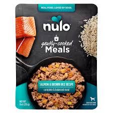 Nulo Dog Gently-Cooked Salmon & Brown Rice Recipe, 9oz