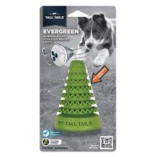 Tall Tails Dog Natural Rubber Evergreen, 5"