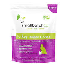 Small Batch Dog Frozen Turkey Sliders, 3lbs