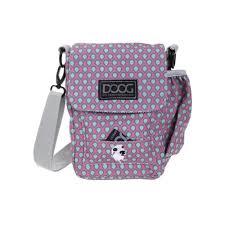 DOOG Walkie Tidy Bag, Pink/Grey